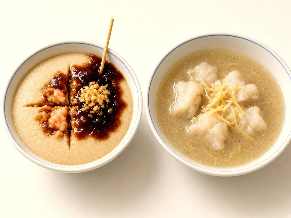 一味品的碗粿與魚羹