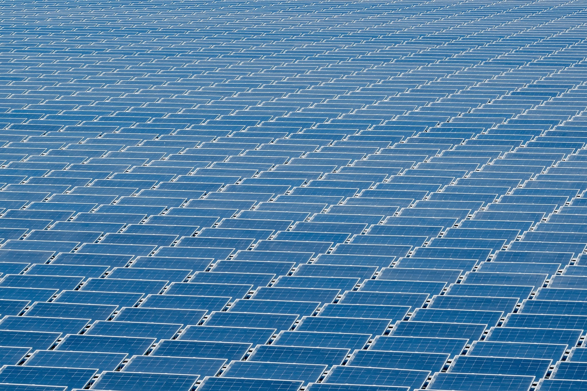 Large-scale rooftop solar photovoltaic panels installed at China Steel Corporation's factory complex in Kaohsiung, Taiwan (photographed in 2023)